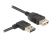 DeLOCK 1m, USB 2.0-A - USB 2.0-A USB-kabel USB A Zwart