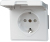 Kopp 119102080 socket-outlet CEE 7/3 White