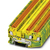 Phoenix Contact QTC 1.5-TWIN-PE blok zaciskowy Zielony, Żółty