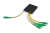 ASSMANN Electronic ALWL-SC-1X8 adaptador de fibra óptica SC/SC 1 pieza(s) Negro, Verde, Amarillo