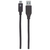 Manhattan USB 3.1 Typ C Gen2-Kabel, Typ A-Stecker auf Typ C-Stecker, 10 Gbit/s, 0,5 m, schwarz