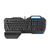 Nedis GKBD400BKUS teclado USB QWERTY Inglés de EE. UU. Negro