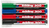 Edding 300-E4 marker 4 szt. Czarny, Niebieski, Zielony, Czerwony