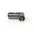 Nedis CATB22975GY cambiador de género para cable 3.5 mm 3,5 mm Oro, Gris, Metálico