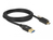 DeLOCK 84031 USB-kabel 2 m USB 3.2 Gen 1 (3.1 Gen 1) USB A USB C Zwart