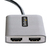 StarTech.com Adaptateur USB-C vers Double HDMI, Hub USB Type-C Multi-Moniteur MST, Double Écran HDMI 4K 60Hz pour Ordinateur Portable Extender / Splitter, HDR, Câble Intégré Ext...