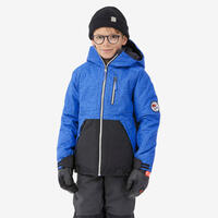 Kids’ Snowboard Enfant Snb 500 Jacket – Park Blue Design - 6 Years Old