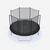 Trampoline 360 With Netting - Tool-free Design - One Size