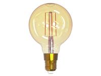 Wi-Fi LED ES (E27) Balloon Filament Dimmable Bulb, White 470 lm 5.5W