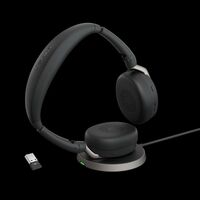 Jabra Evolve2 65 Flex Link380/390a MS Stereo with Charging Stand