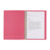 ELBA Pendelhefter, DIN A4, 320 g/m² starker Manilakarton (RC), für ca. 200 DIN A4-Blätter, für Amtsheftung, Schlitzstanzung im Vorderdeckel, rot