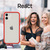 OtterBox React - Funda Protección mejorada para iPhone 12 mini Power rojo- clear/rojo - Funda