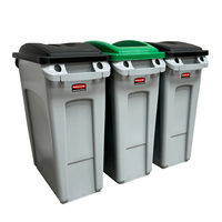 Simpler Recycling Station - Slim Jim 60L
