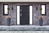 Artikeldetailsicht POLLMANN POLLMANN Haustür-Eckwinkel, L 250 x H 250mm, Enden gerade,Eisen, hell verzinkt