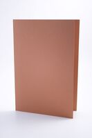 Guildhall Square Cut Folder Mediumweight Foolscap Orange (Pack of 100)