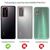 NALIA Hardcase compatible with Huawei P40 Pro Case, Slim Protective Phone Cover Matte Finish Back Skin, Shockproof Mobile Protector Plastic PU Bumper Smartphone Coverage Light W...