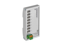 Ethernet Switch, unmanaged, 8 Ports, 1000 Mbit/s, 24-48 VDC, 24144080000