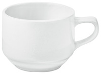 Kaffee-Obertasse Rondon; 180ml, 7.9x6.2 cm (ØxH); weiß; rund; 6 Stk/Pck