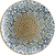 Teller flach Alhambra; 25 cm (Ø); blau/weiß/braun; rund; 12 Stk/Pck