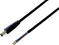 BKL Electronic 075175 Kisfeszültségű csatlakozóvezeték Kisfeszültségű dugó - Kábel, nyitott végekkel 5.50 mm 2.10 mm 0.50 m 1 db