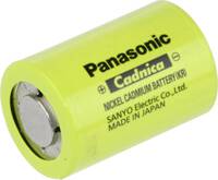 Speciális akku 4/5 Sub-C Flat-top NiCd Panasonic N1250SCR 1,2 V 1200 mAh