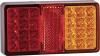 LED-es 3 funkciós lámpa (bal/jobb), piros, 12/24 V, SecoRüt 13231