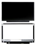 11,6" LCD HD Matte 1366x768 LED Screen, 30pins Bottom Right Connector, Side 4xBrackets, IPS