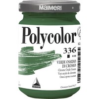 Colore Acrilico Polycolor Maimeri - 140 ml - M1220336 (Verde Ossido di Cromo)