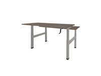 Dextro Duo Zit-Sta Bureau, 120 x 80 cm, Logan, Aluminium