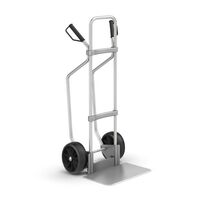 Aluminium sack truck with runners