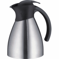 Isolierkanne Bono 1,0l silber/schwarz