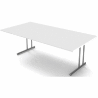 Schreibtisch start up BxT 200x100cm weiß