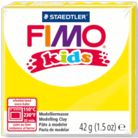 Modelliermasse Fimo Kids gelb 42g