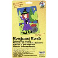 Moosgummi Mosaik 'Hexe'