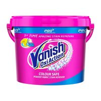 Vanish Oxi Action Fabric Stain Remover Powder Colours & Whites Safe - 2.4kg