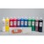 ART PLUS 12 flacons de 1 litre de gouache couleurs assorties avec 2 palettes offertes - produit supprimé à épuisement du stock