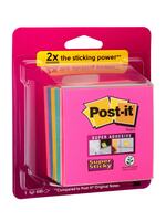 Post-it® Super Sticky Würfel, farbig, 440 Blatt, 76 x 76 mm
