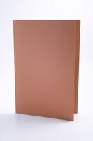 Guildhall Square Cut Folder Mediumweight Foolscap Orange (Pack of 100) FS250-ORGZ