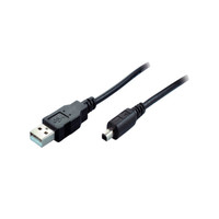 USB-Mini Kabel, USB-A-Stecker auf USB-B-Mini 4-pin Stecker, USB 2.0, 2,0m