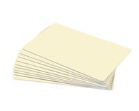 Premium Cream Tan 760 Micron Cards with Coloured Core (Pack of 100)
