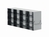 Racks for upright freezers stainless steel for boxes with 75 mm height