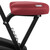 Krzesło do masażu tatuażu przenośne składane Montpellier Red do 130 kg czerwone