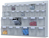 MultiStore wall set, 30 transparent bins