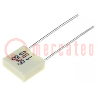 Capacitor: polyester; 6.8nF; 63VAC; 100VDC; 5mm; ±10%; -55÷105°C