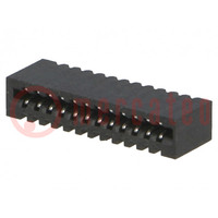 Connector: FFC/FPC; horizontal; PIN: 12; Non-ZIF; SMT; tinned; 20mΩ