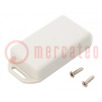 Enclosure: multipurpose; X: 35mm; Y: 60mm; Z: 15mm; with fixing lugs