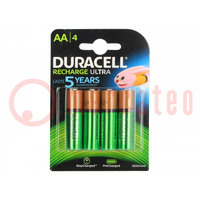 Re-battery: Ni-MH; AA; 1.2V; 2500mAh; blister; 4pcs.