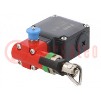 Interruptor de seguridad: de cuerda, unilateral; NC x3; FL; IP67