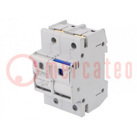 Fuse disconnector; D02; for DIN rail mounting; 63A; 230/400VAC