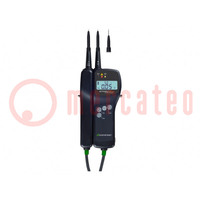 Tester: elettrico; LCD; 3,5 cifre (1999); VAC: 100mV÷1,2kV; IP65